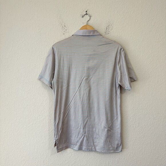 PETER MILLAR Crown Striped Jersey Performance Polo Shirt Multicolor - Picture 5 of 8